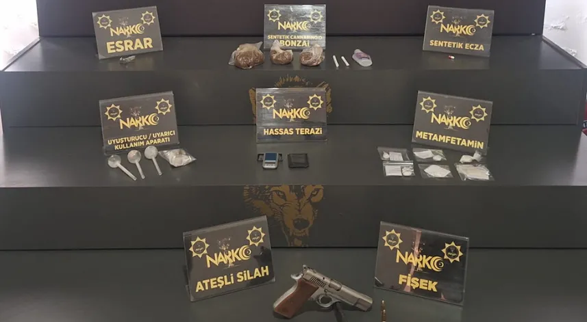 Rize'deki uyuşturucu operasyonunda 6 kişi tutuklandı