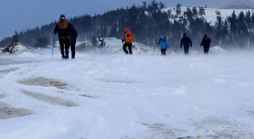 Düzce'de Kardüz Yaylası'nda Sarıkamış Şehitleri Anma Yürüyüşü yapıldı