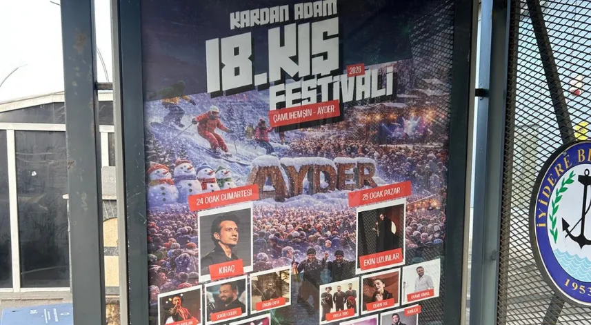 İyidere Belediyesi’nden Ayder Kış Şenliklerine Tanıtım ve Ücretsiz Ulaşım Desteği