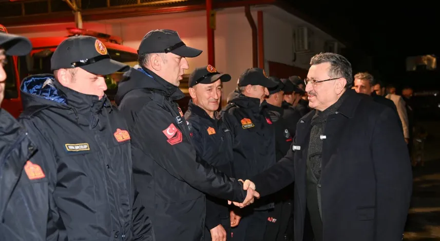 Trabzon itfaiyesinden 4 bin 992 olaya müdahale