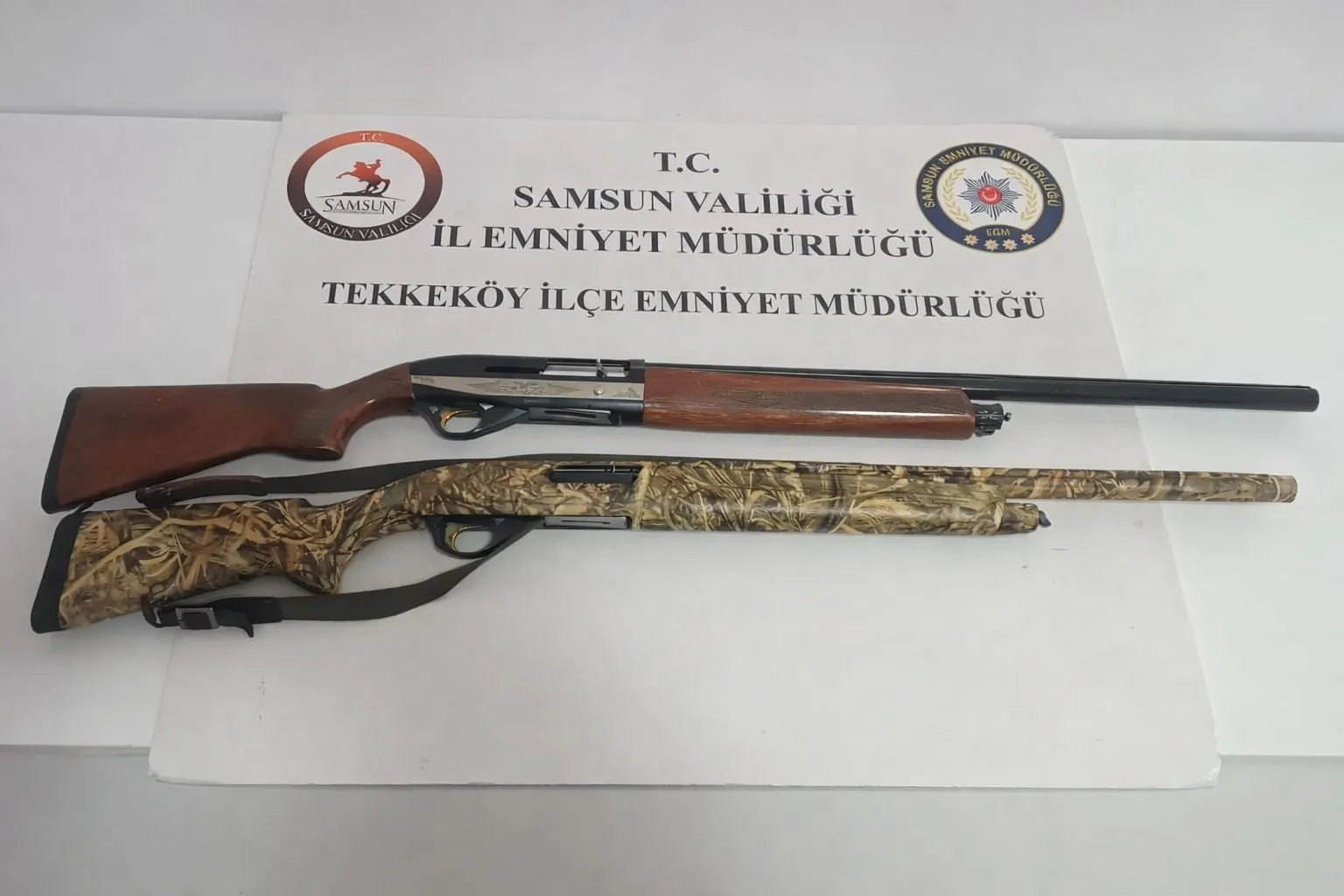 Samsun'da yasak avlanma yapan 2 kişi yakalandı