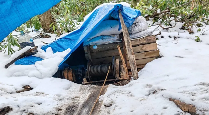 Zonguldak'ta 5 kaçak maden ocağı imha edildi