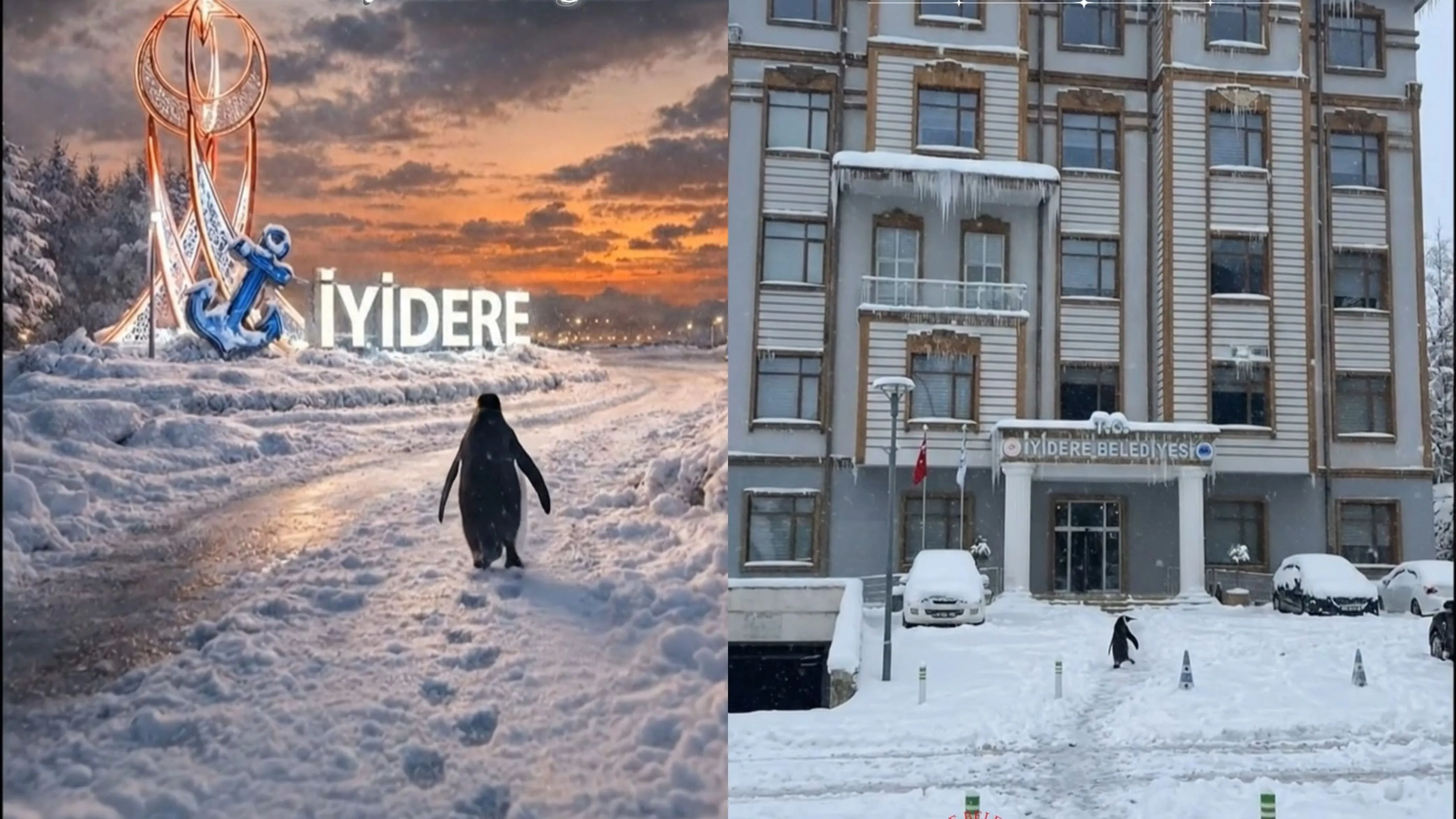 Dünyanın konuştuğu 'Nihilist Penguen' İyidere’de!