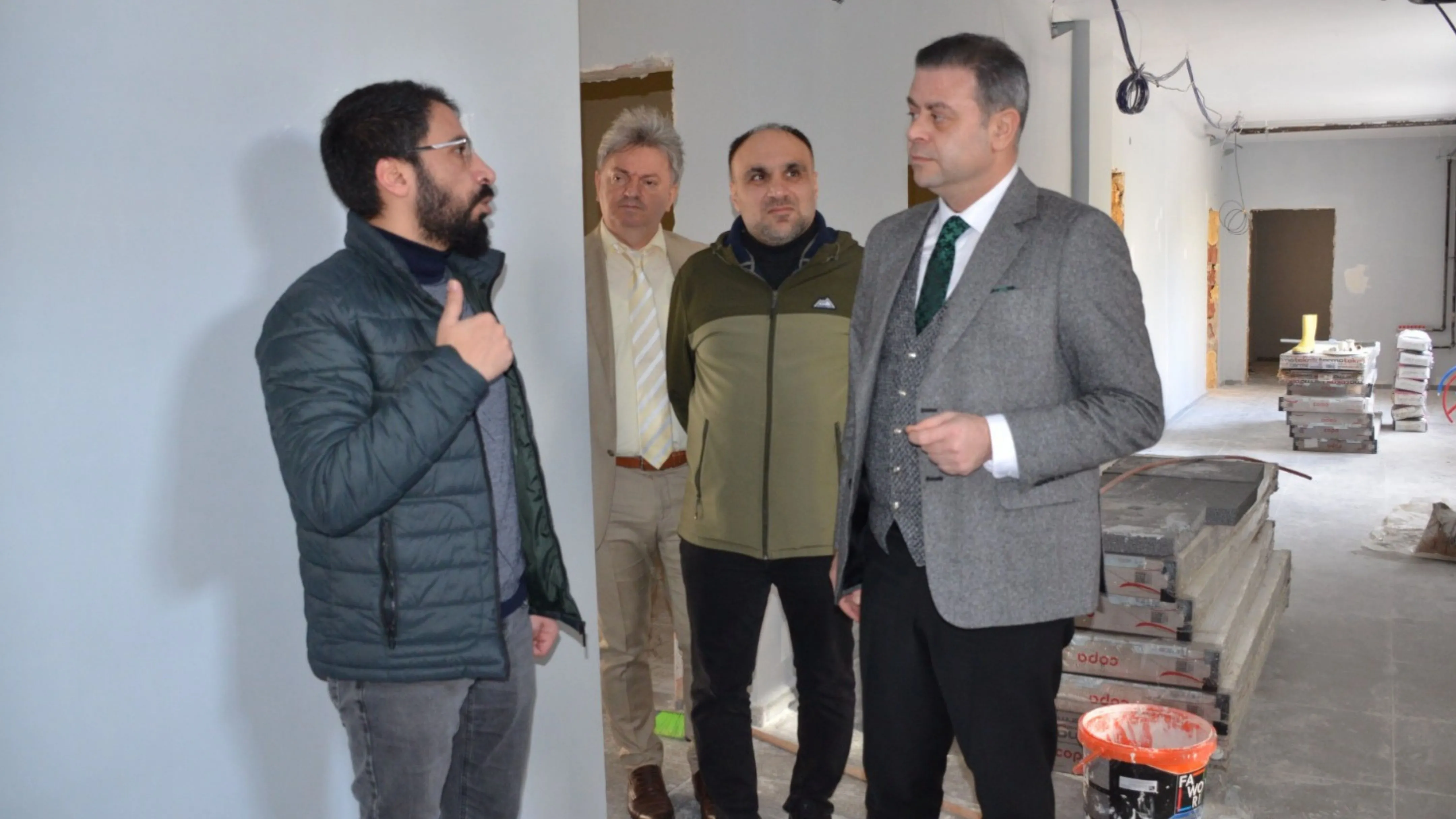 Rize'deki okullarda güçlendirme çalışmaları devam ediyor