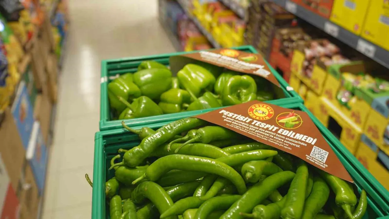 ŞOK'ta pestisit denetimi genişliyor: Biber de analiz kapsamına alındı