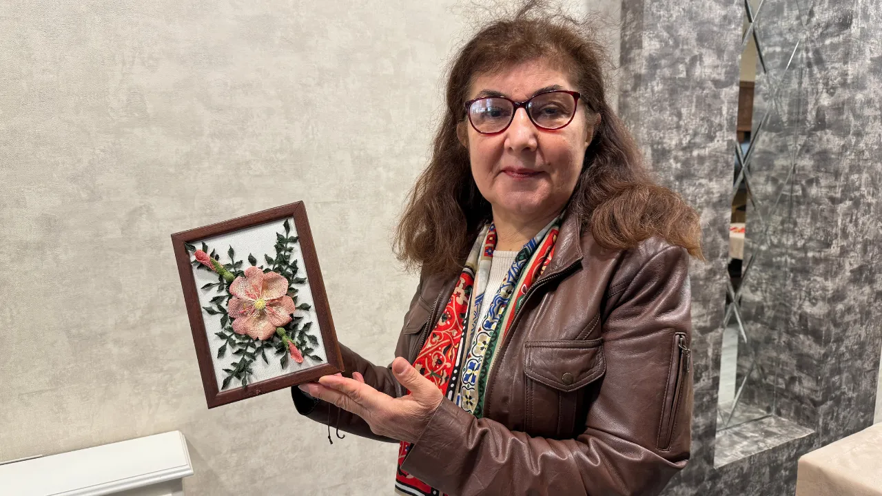 Çocukken başladığı el sanatları sayesinde emekli oldu