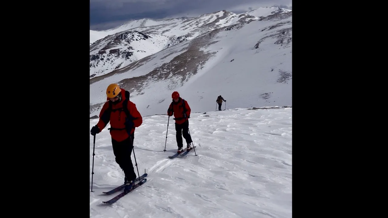 Dağ kayağında yeni rota; Trabzon'un Mesoraş Yaylası