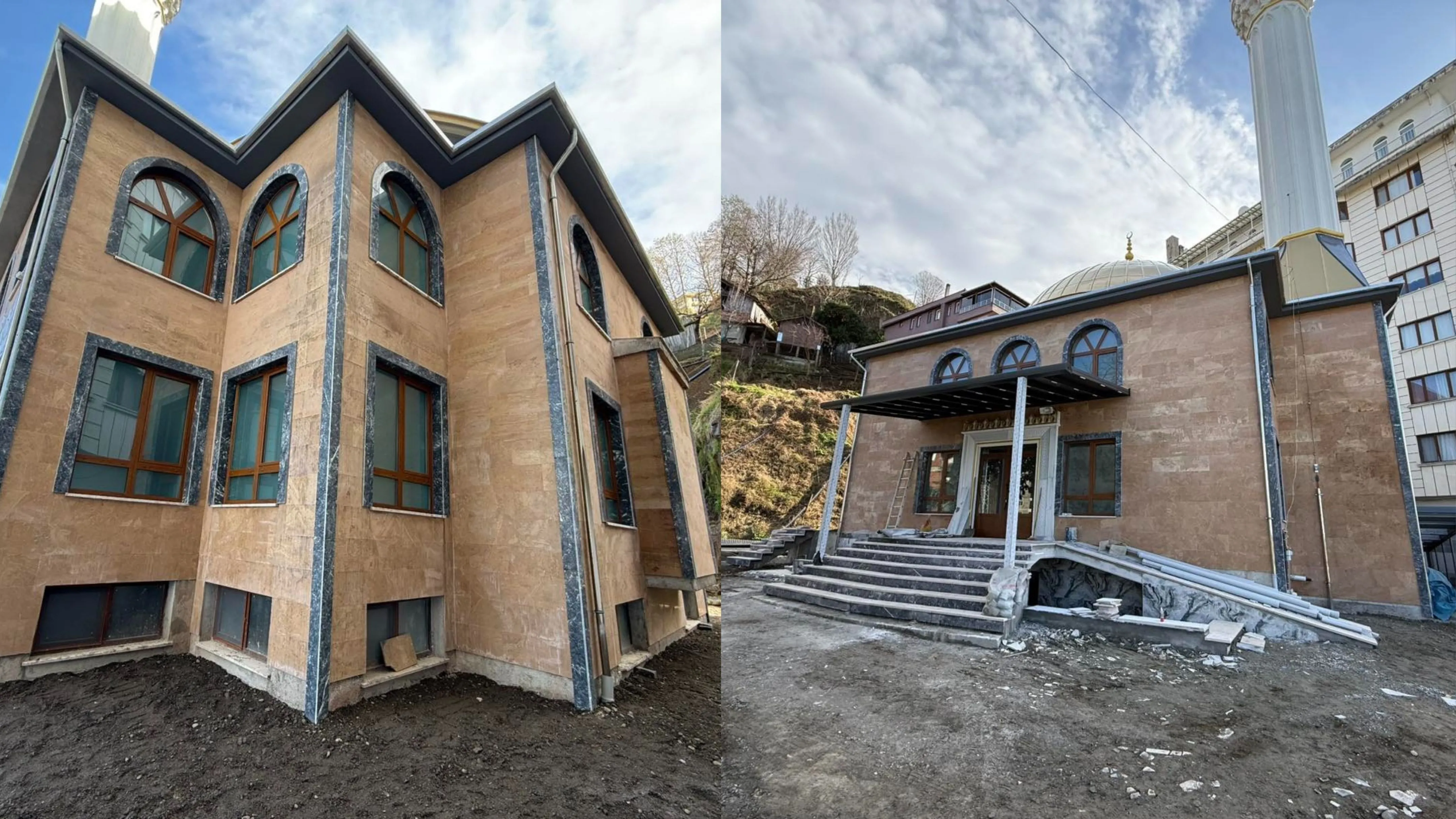 Çayeli'nde yeni cami ibadete açılıyor