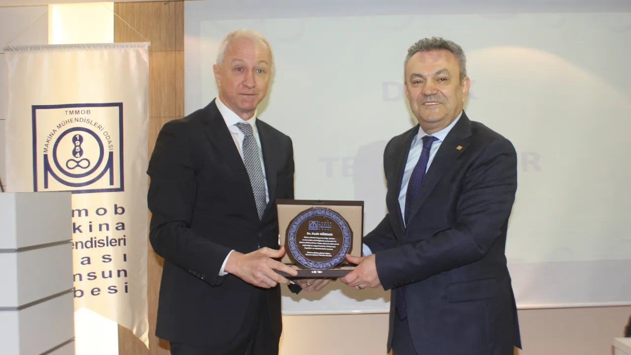 MMO Samsun Şubesi'nde yeni dönem: Kadir Gürkan'dan duygusal veda