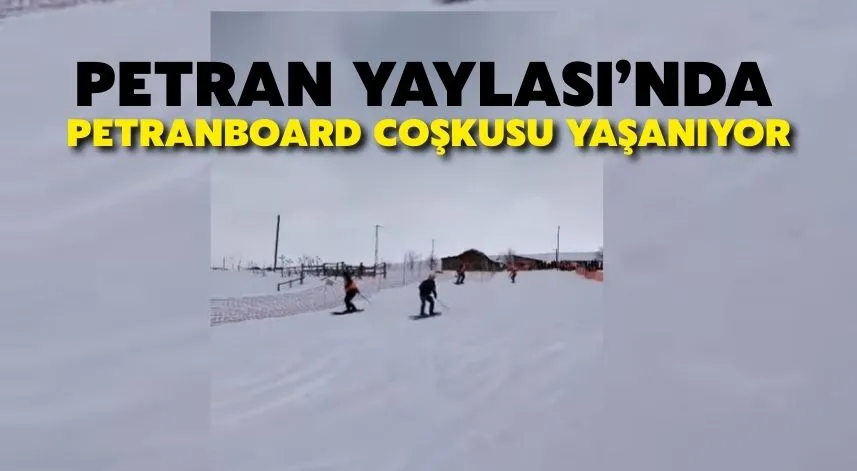 Petran Yaylası’nda Petranboard Coşkusu Yaşanıyor