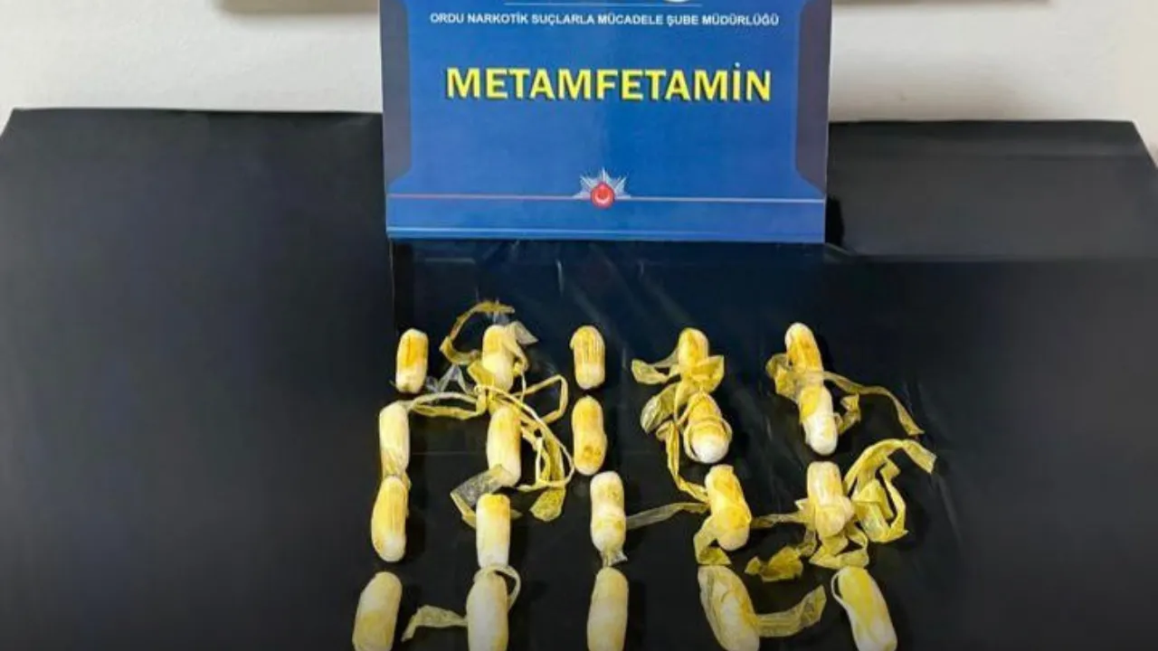 Ordu’da yabancı uyruklu kişinin midesinden uyuşturucu çıktı