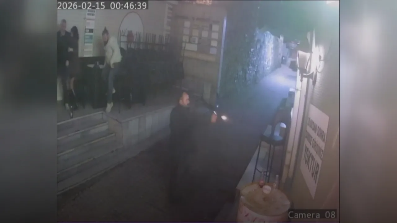 Eğlence mekanına ateş açıp, biri kadın, 2 kişiyi vurdu