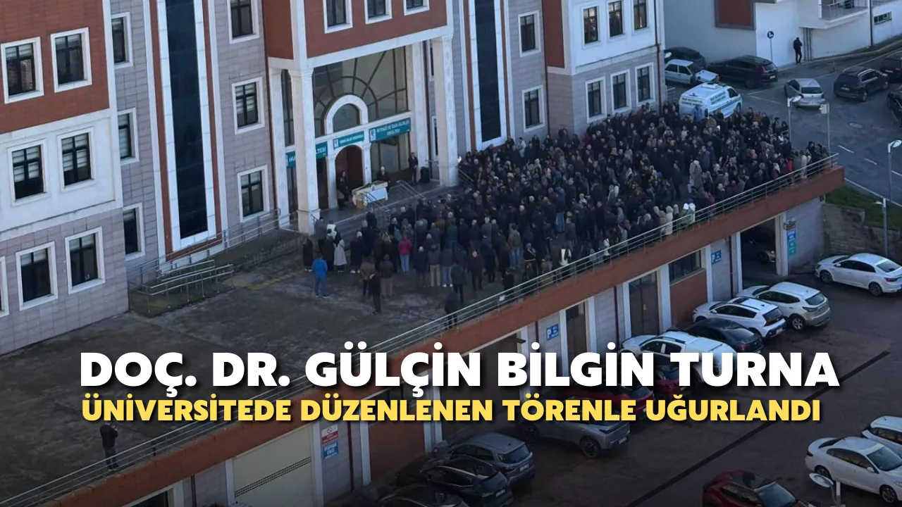 Doç. Dr. Gülçin Bilgin Turna Üniversitede Düzenlenen Törenle Uğurlandı
