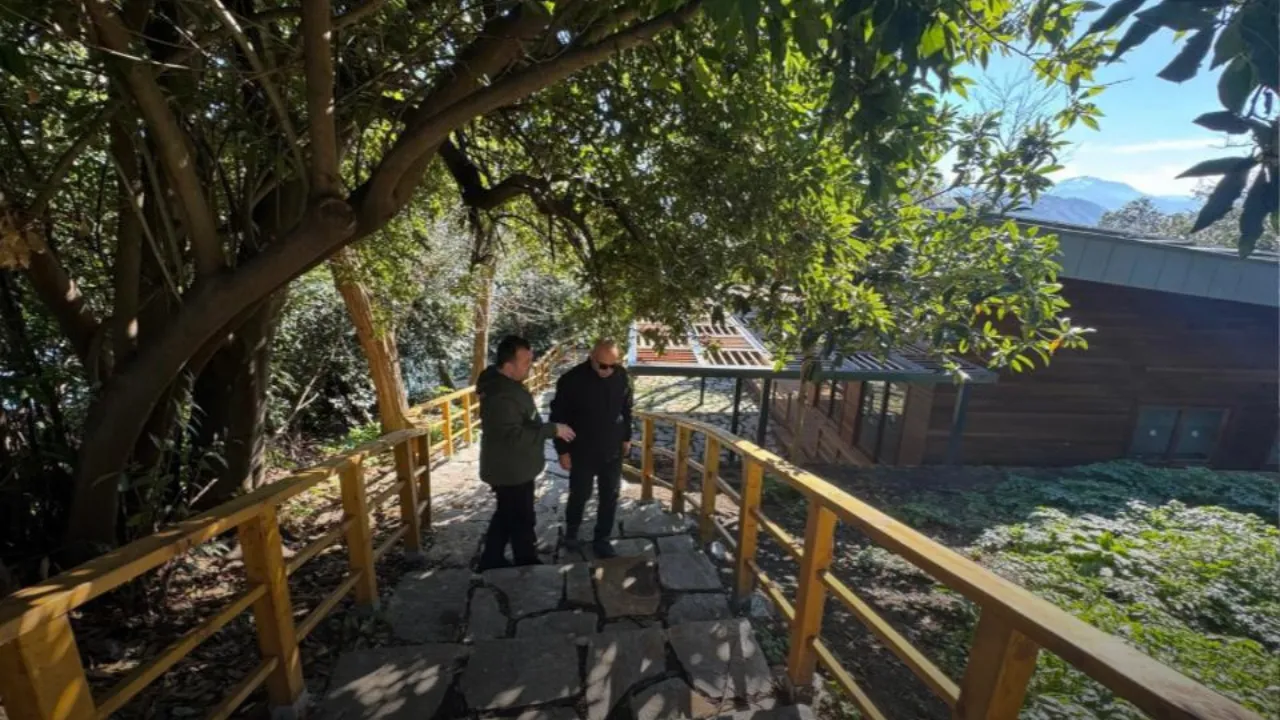 Giresun Valisi Koç, Giresun Adası'nda süren çalışmaları inceledi