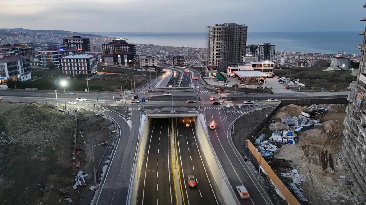 Samsun’da Recep Tayyip Erdoğan Bulvarı hizmete girdi
