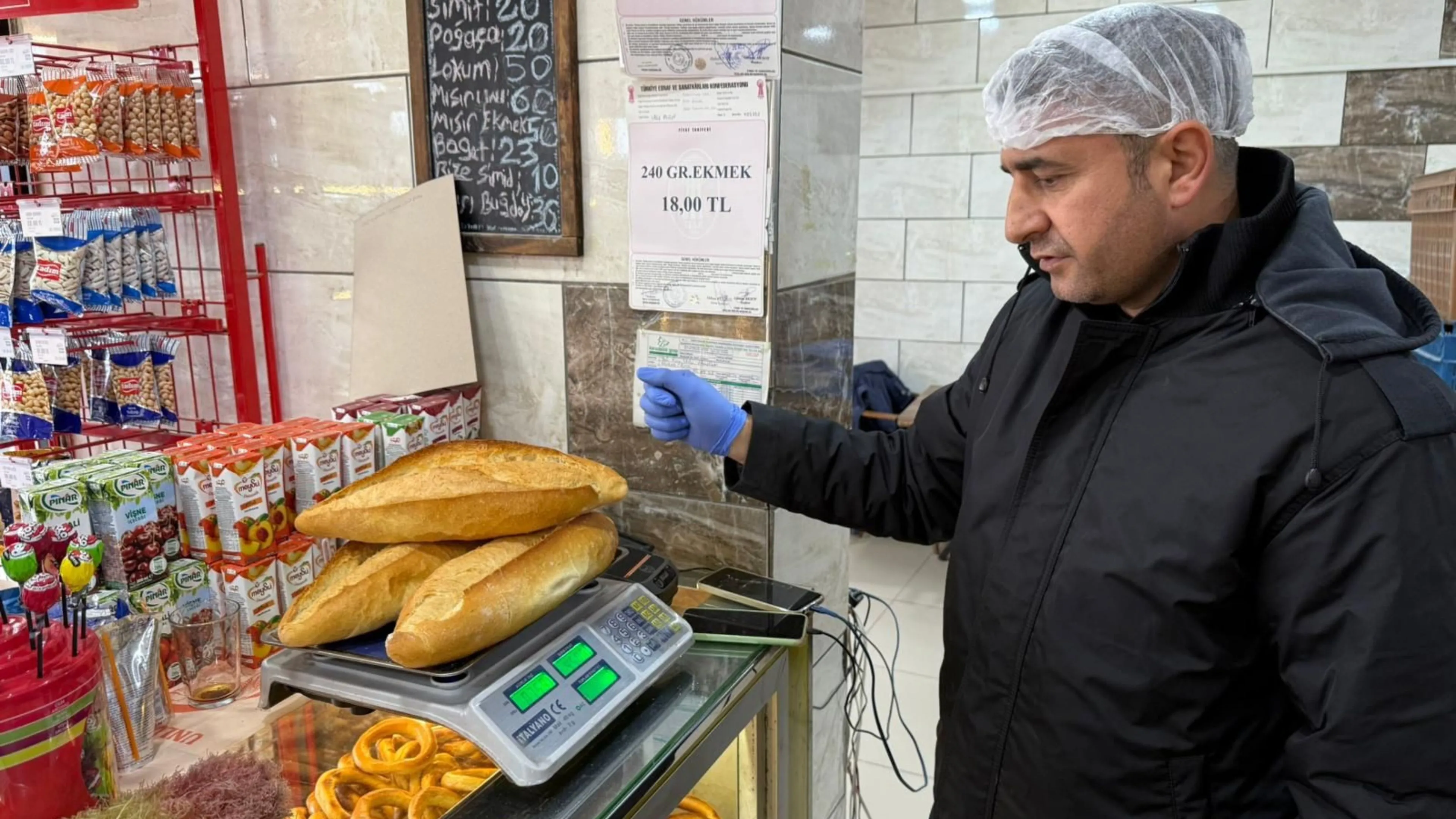 Ramazan öncesi fırınlarda hijyen ve gramaj denetimi yapıldı