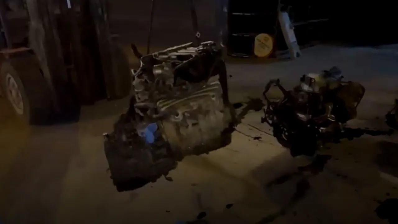 Samsun’da 5 milyon liralık gümrük kaçağı otomobil motoru ele geçirildi