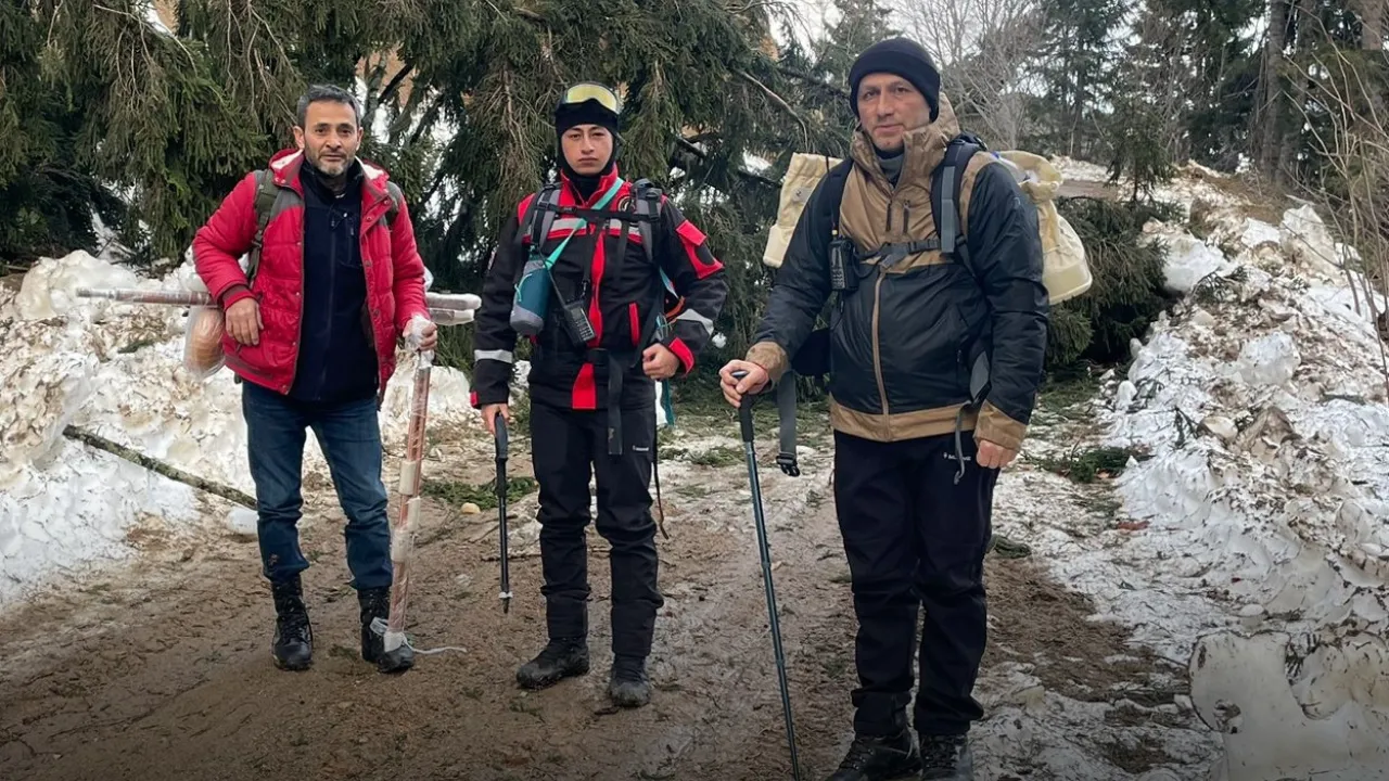 3 bin 107 rakımlı Karagöl Tepesi’nde enerji sistemini onardılar