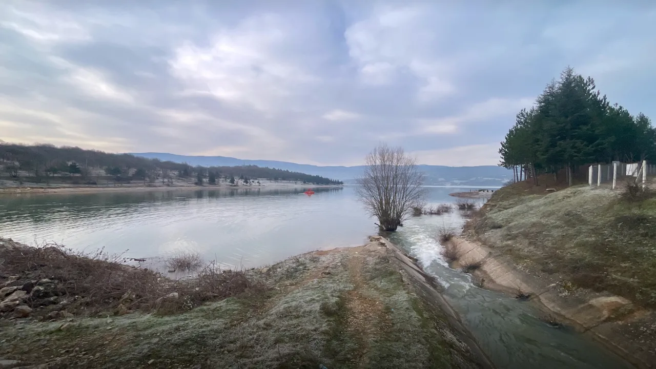 Bolu'nun içme suyu kaynağı Gölköy Barajı'nda su seviyesi yüzde 90'a ulaştı