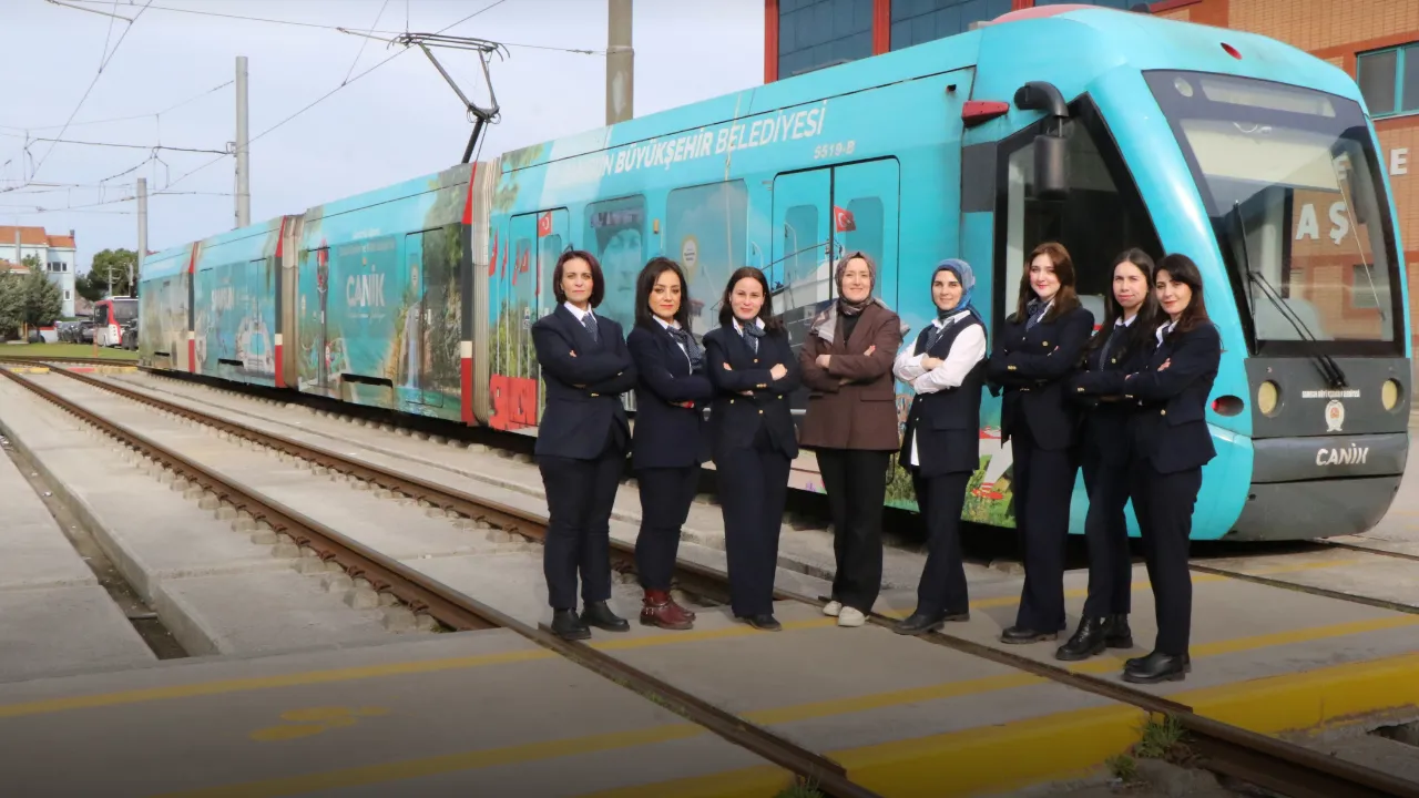 Samsun'un kadın vatmanları 