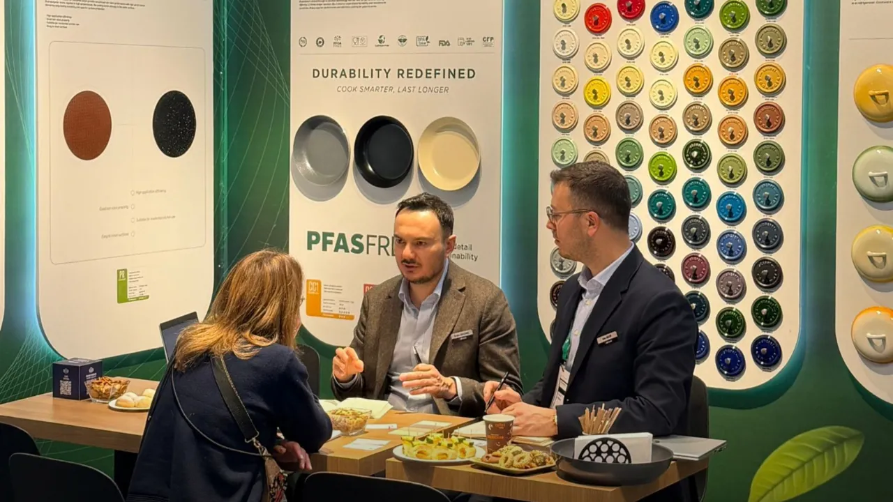 Akcoat mutfak gereçleri çözümleriyle Ambiente Fuarı'na katıldı