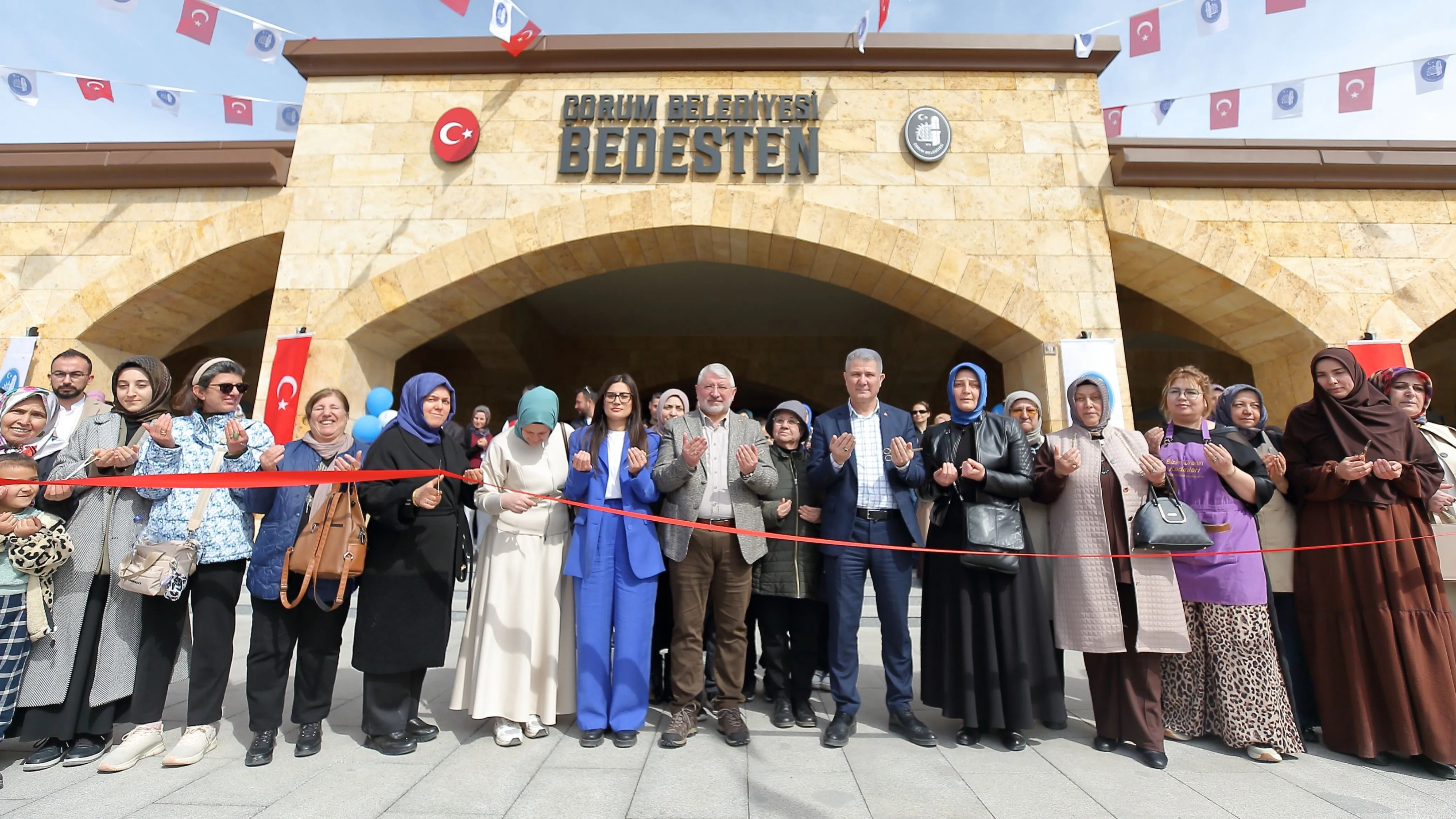 Çorum'da Kadın Emeği Satış Stantları açıldı