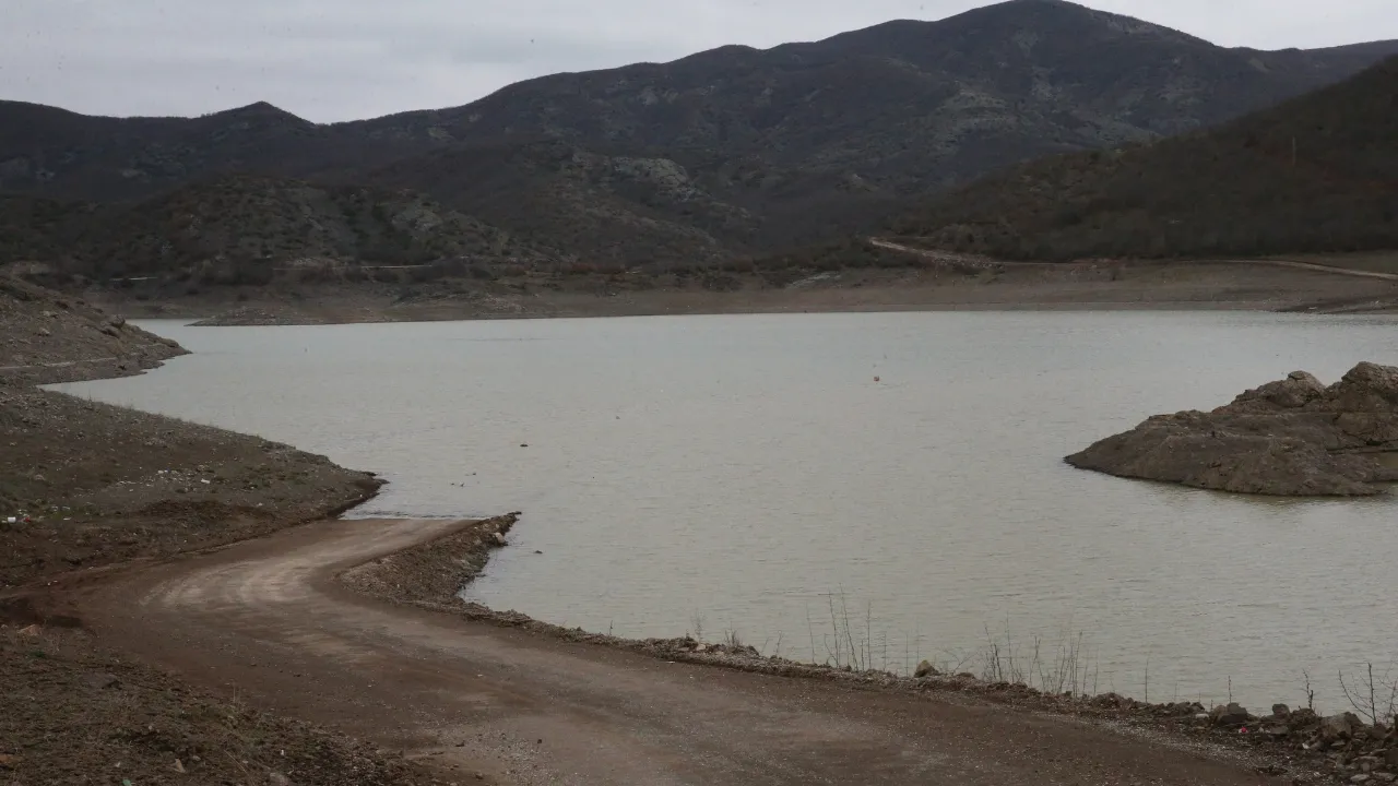 Tokat'taki Almus Baraj Gölü'nün seviyesi yağışlarla arttı