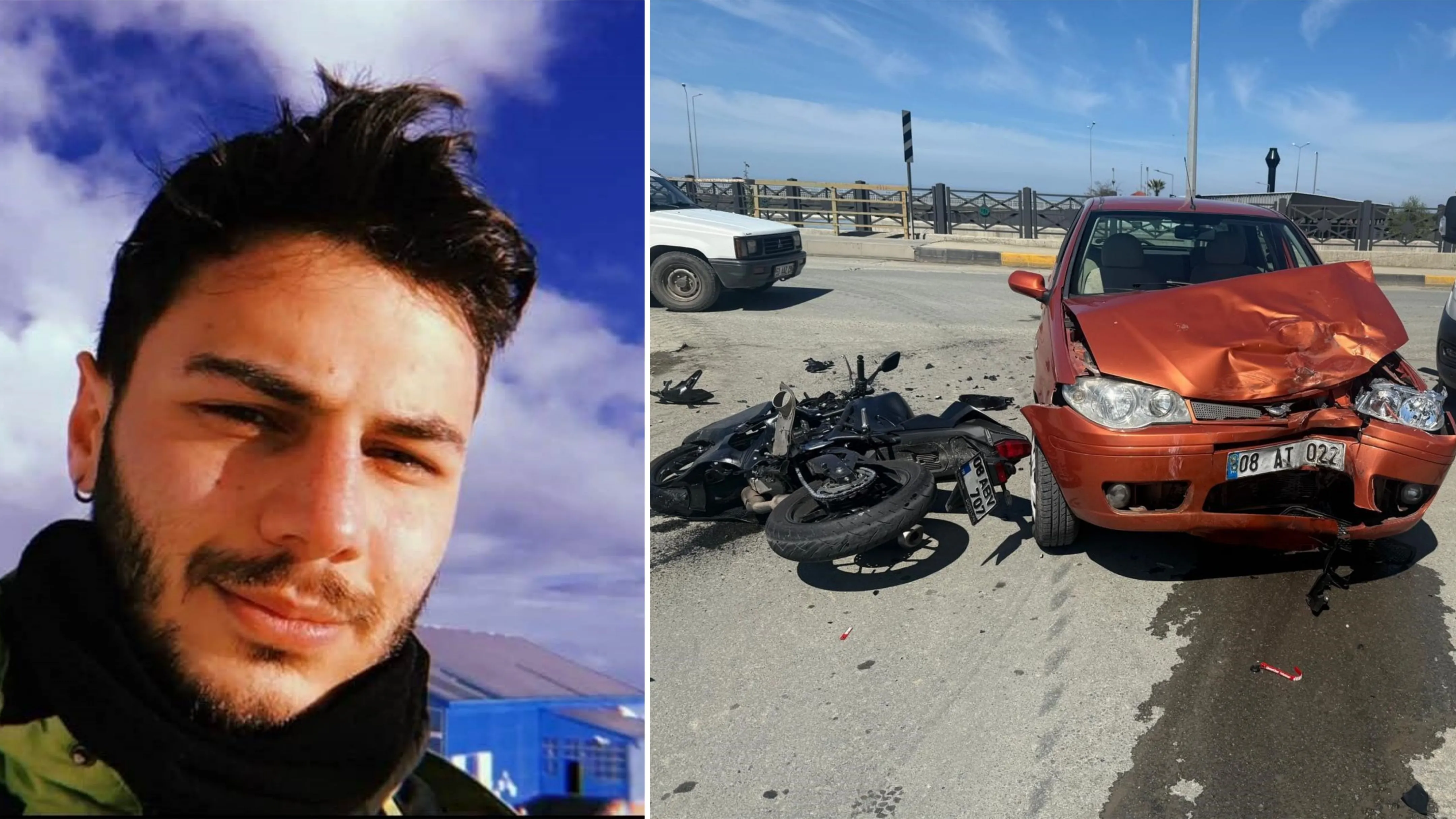 Rizeli genç motosiklet kazasında hayatını kaybetti