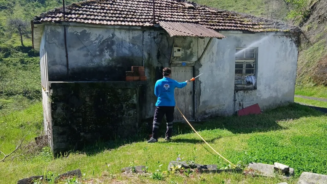 Büyükşehir Belediyesi’nden kokarcayla mücadeleye destek