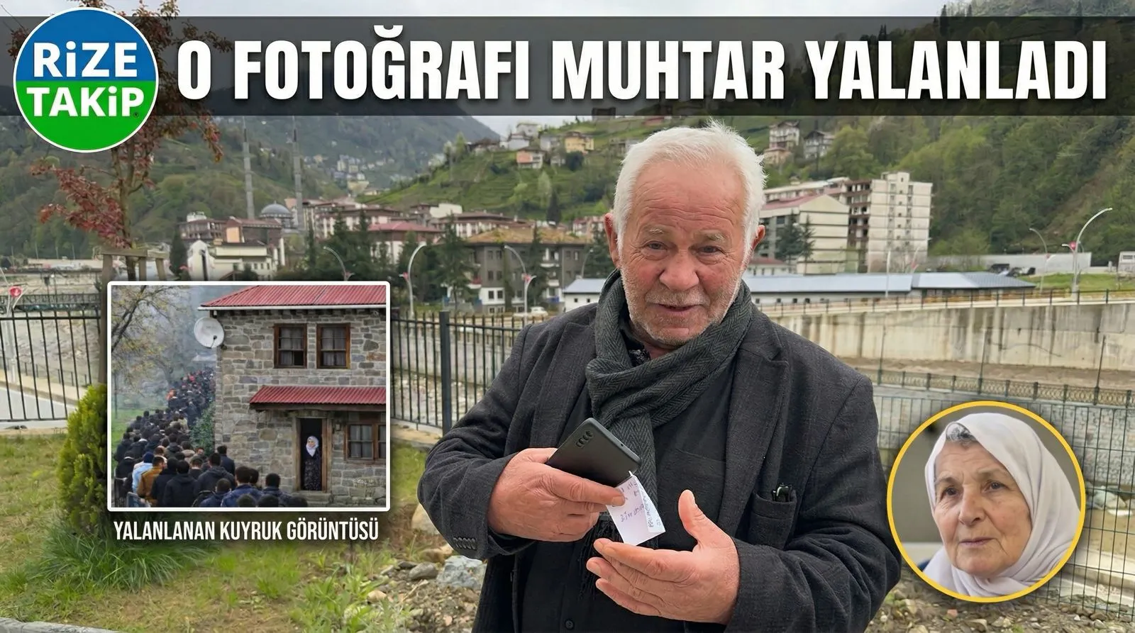Rize’de şifacı iddiasına muhtardan yanıt: O fotoğraf yapay zeka, gerçek değil