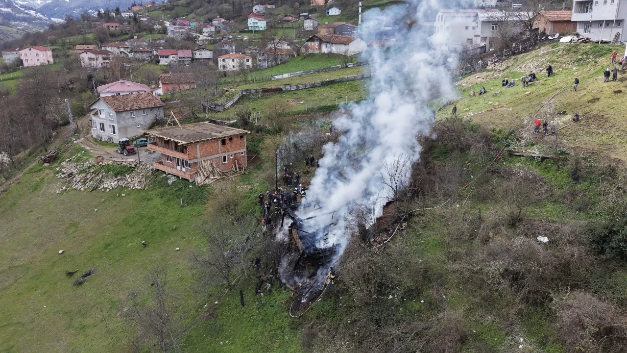 Samsun'da evde çıkan yangında 1 kişi öldü