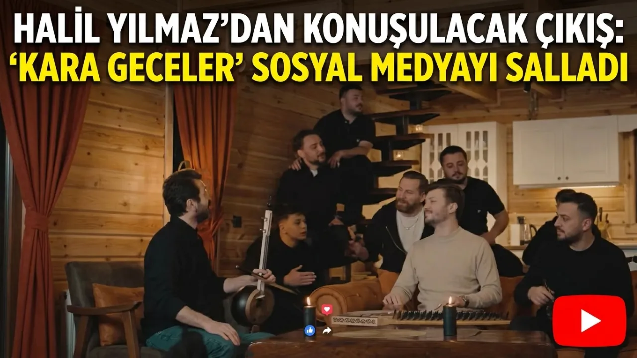 Halil Yılmaz’dan konuşulacak çıkış: ‘Kara Geceler’ sosyal medyayı salladı