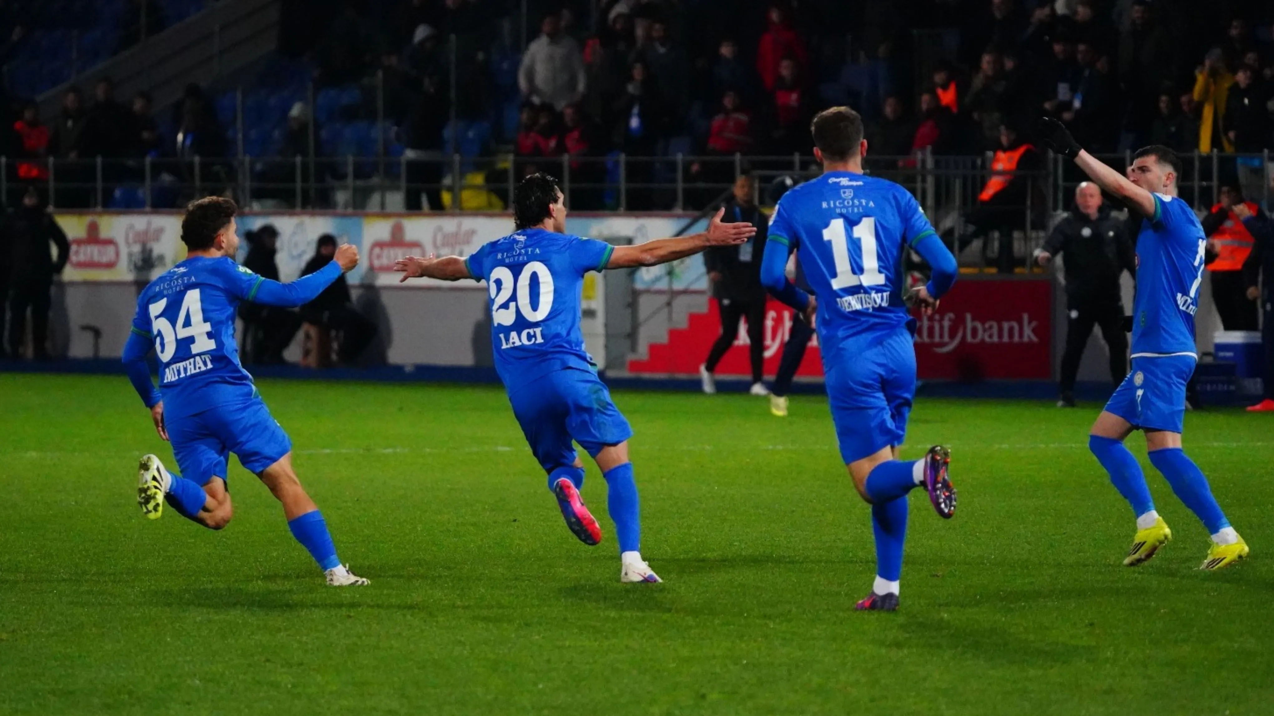 Atmaca evinde yüksekten uçuyor