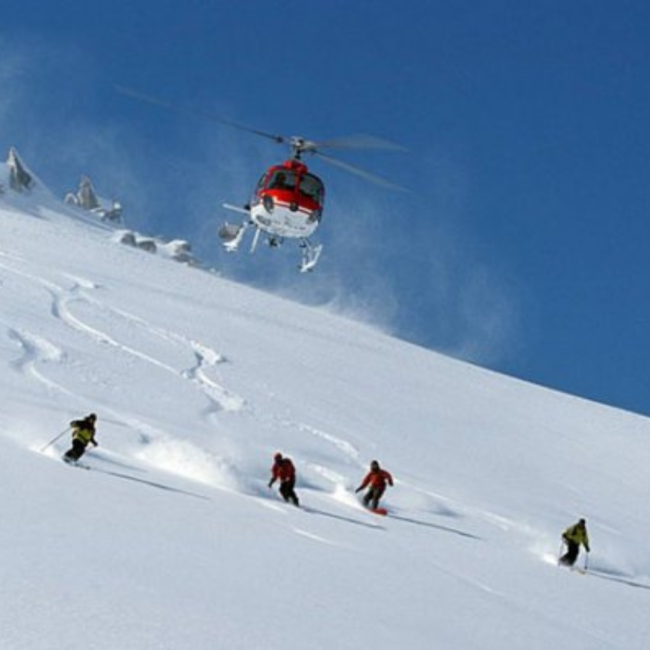 Kaçkarlar'da Heliski Heyecanı