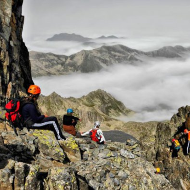 Rize'de Dağcılık Sporu