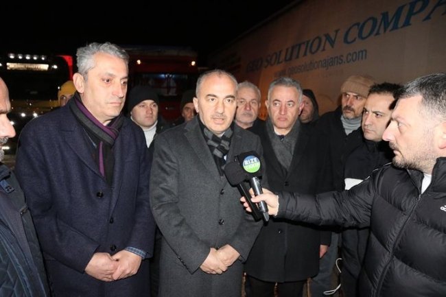 Rize'den Çadırkent Malzemesi Yola Çıktı