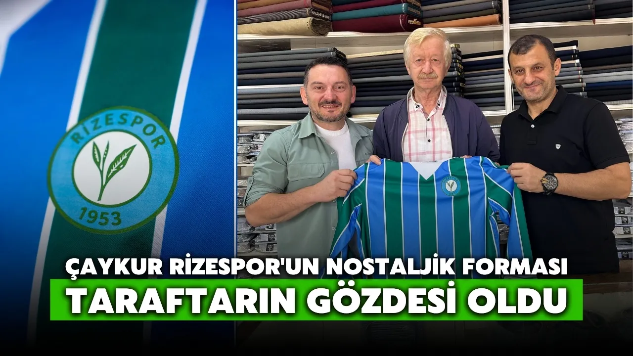 Rizespor’da Geçmişe Özlem Forması Rekor Kırıyor