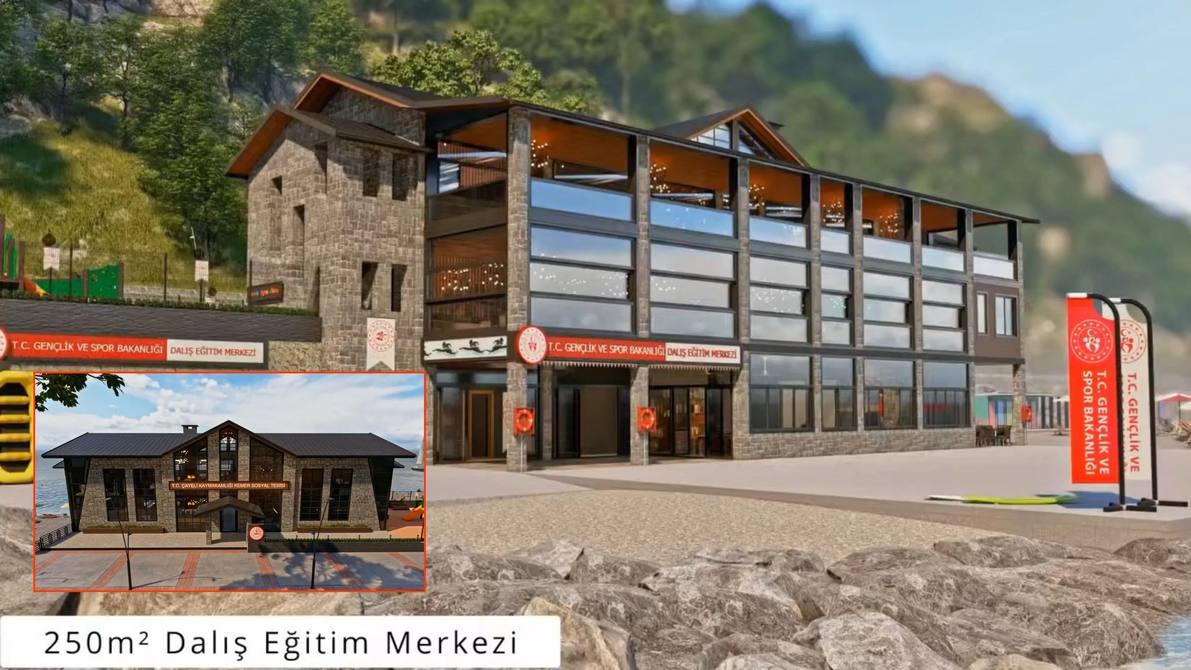 Çayeli, yeni sosyal tesisine kavuşuyor